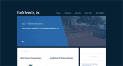 Desktop Screenshot of flashresults.com