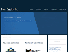 Tablet Screenshot of flashresults.com